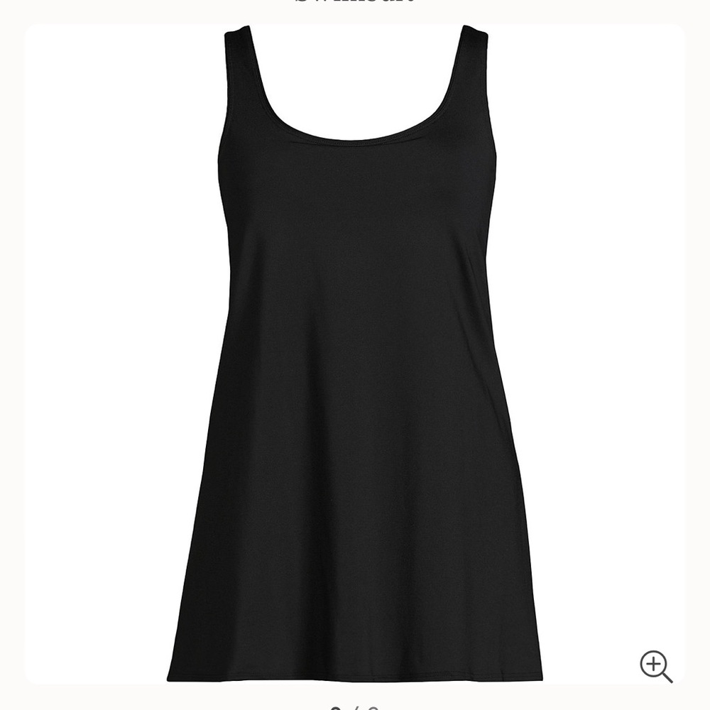 Lands end scoop neck mini swim dress - Picture 5 of 5